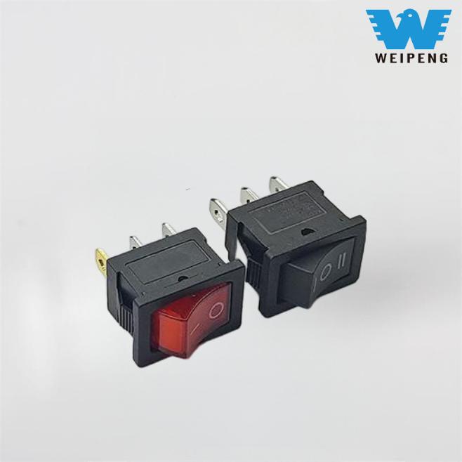Interruptor de encendido para barco basculante de 3 posiciones y 3 pines de 15 * 21 mm