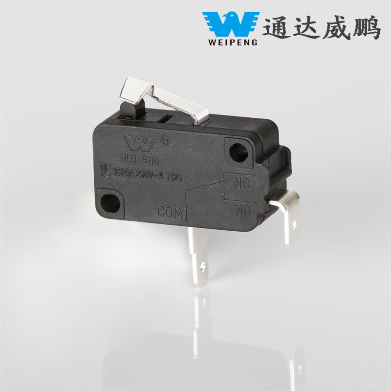 Microinterruptor de reinicio de microondas con mango de arco de 16A