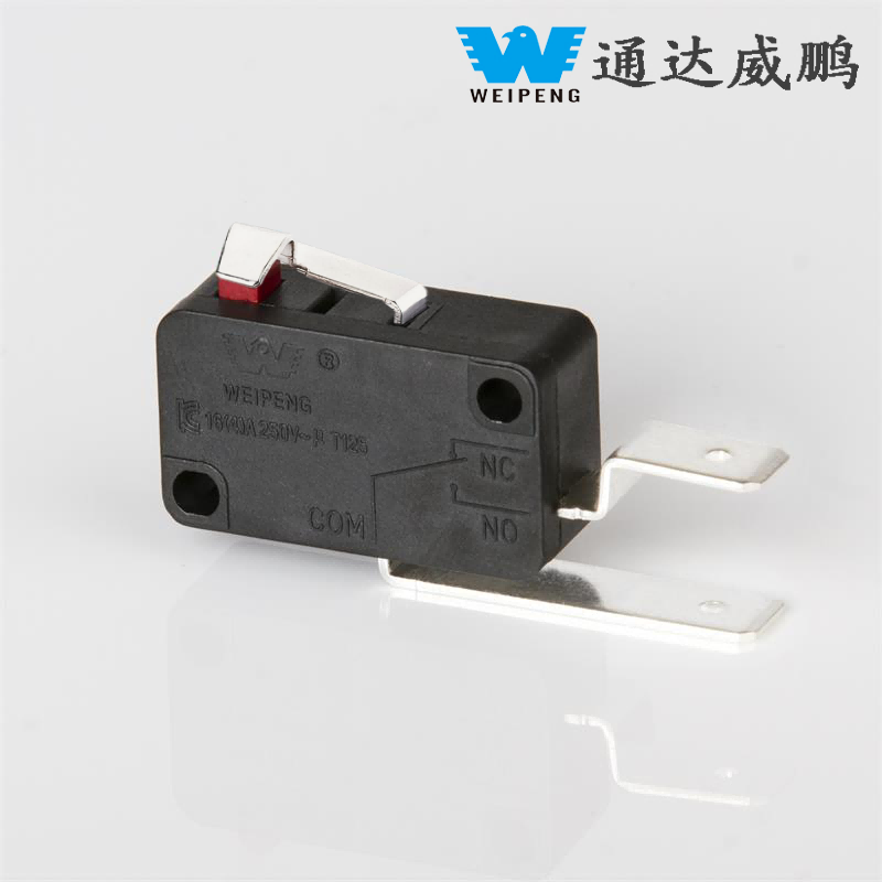 Accesorios para electrodomésticos, microinterruptor con pasador de hierro y cobre de 16A