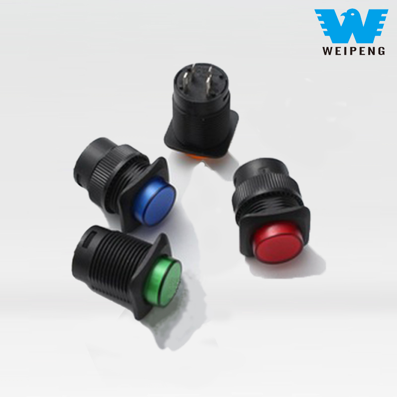 Pulsador iluminado con lámpara | Interruptor de botón iluminado confiable para control de equipos