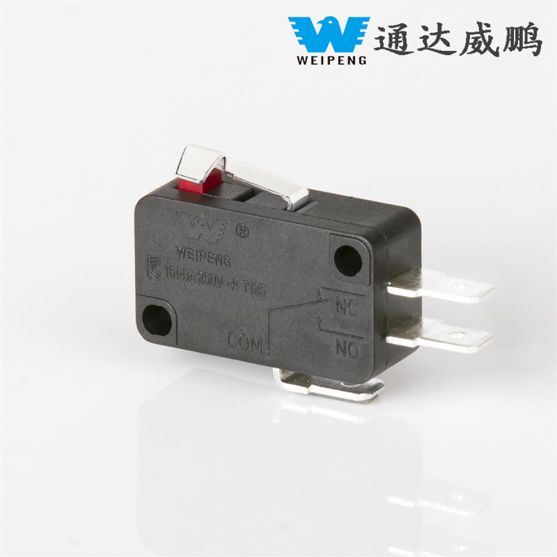 Microinterruptor de mango corto con trípode grande 5A-21A