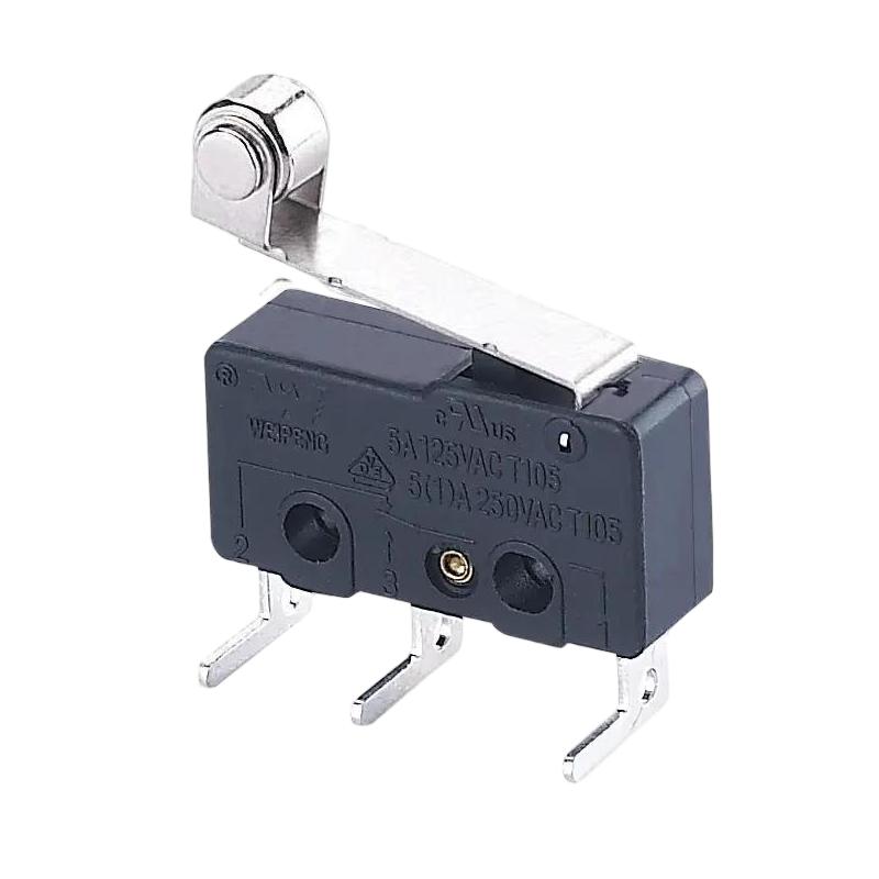 Microinterruptor resistente a altas temperaturas 5A para impresoras normalmente abiertas y normalmente cerradas