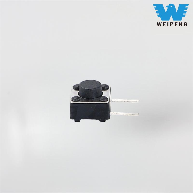 Interruptor táctil de montaje en superficie de 6X6 mm con dos patas