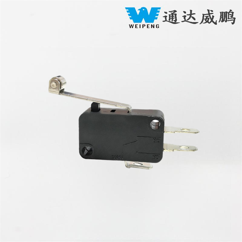 Interruptor de leva giratorio a prueba de polvo con palanca de rodillo