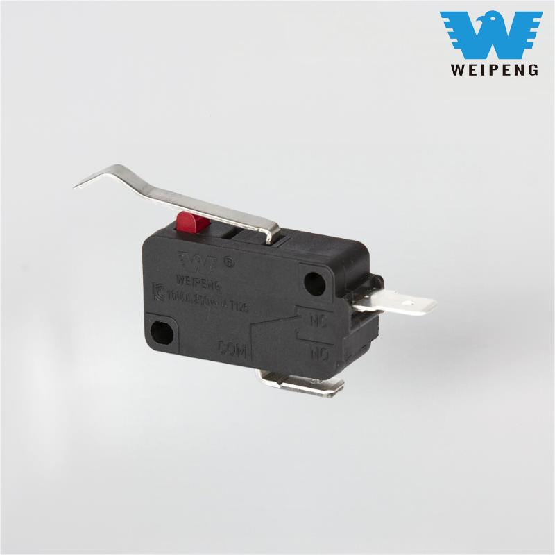 Microinterruptor de alta corriente para licuadora doméstica