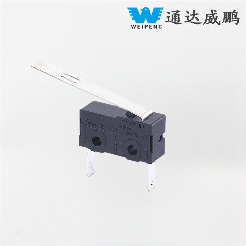 HK-04G-L Medio 5A Restablecimiento Sin Microinterruptor con Palanca
