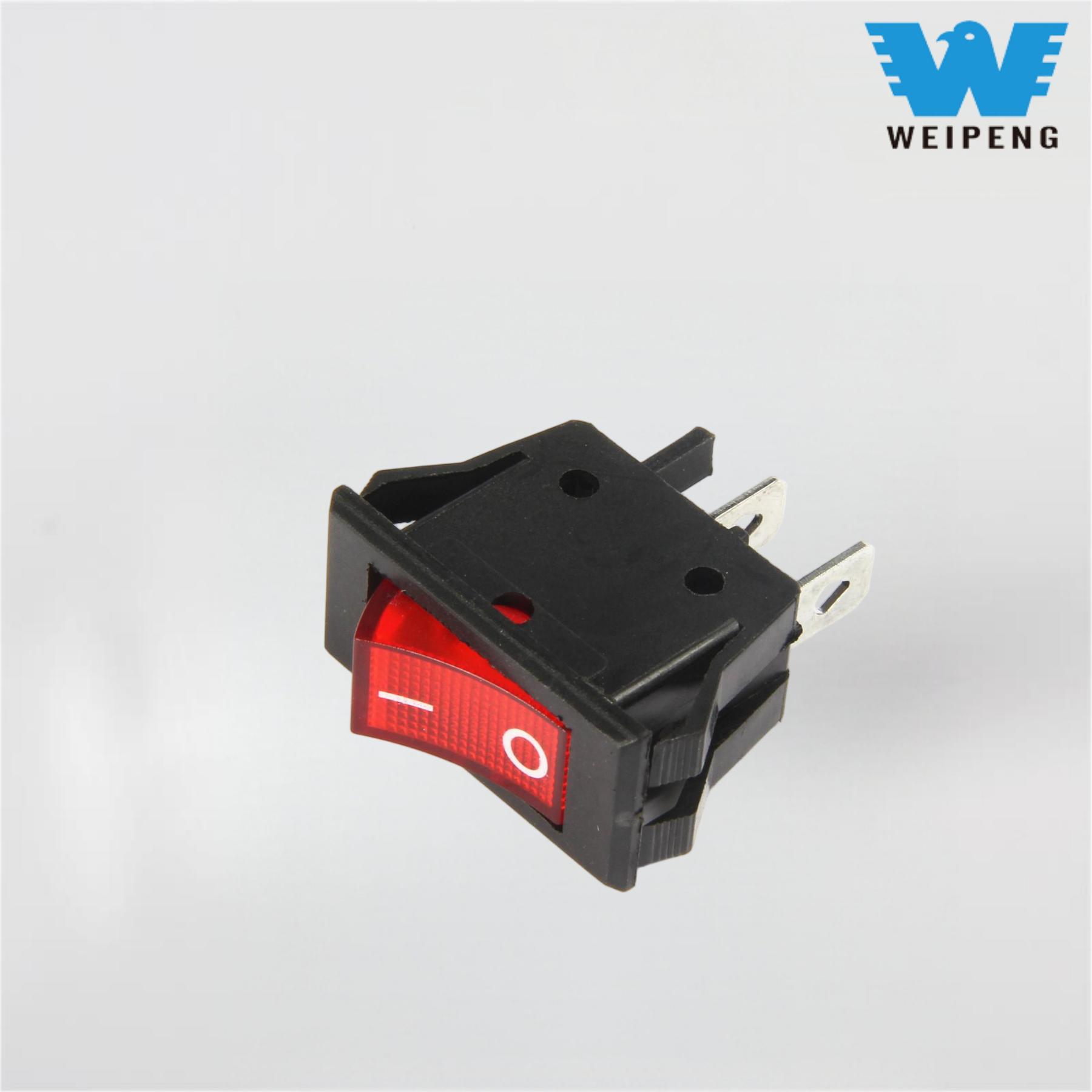 Interruptor basculante eléctrico de olla caliente Kcd32 pines