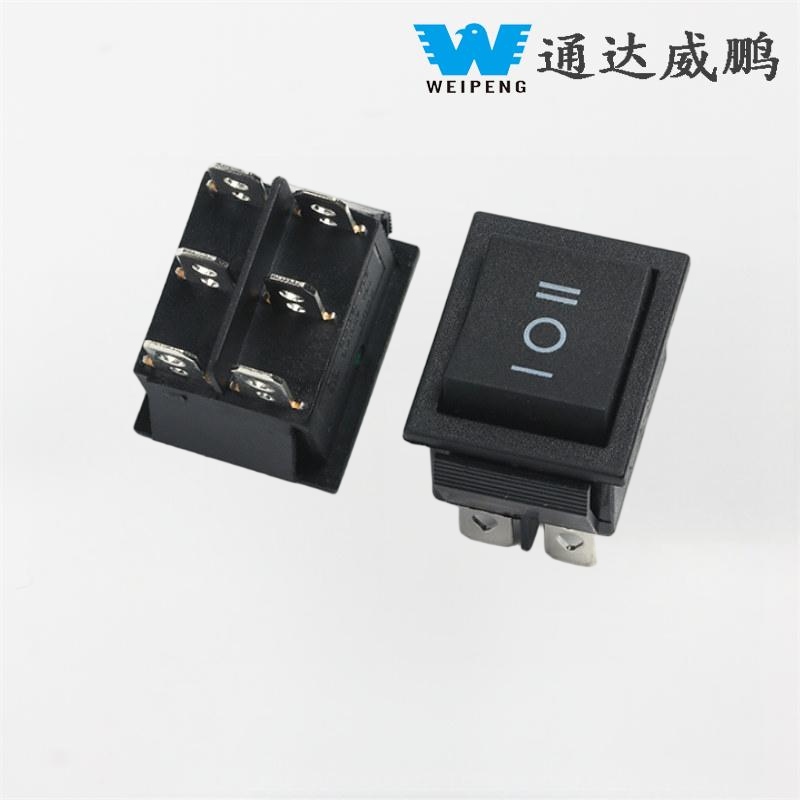 Interruptor basculante KCD4 31*25mm Contactos plateados 16A 250V