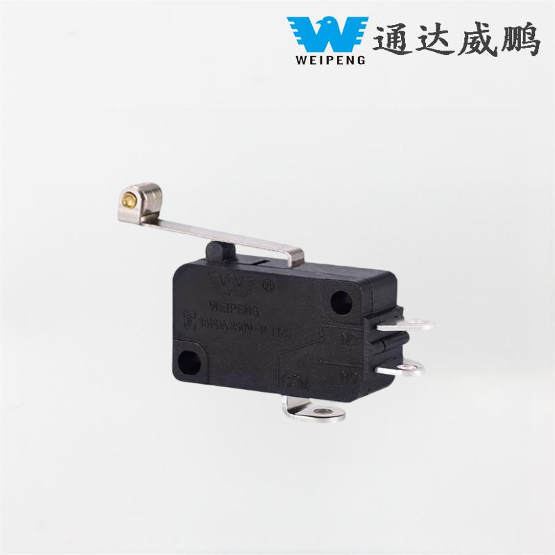 Interruptor de botón pulsador de límite de recorrido con palanca/sin palanca