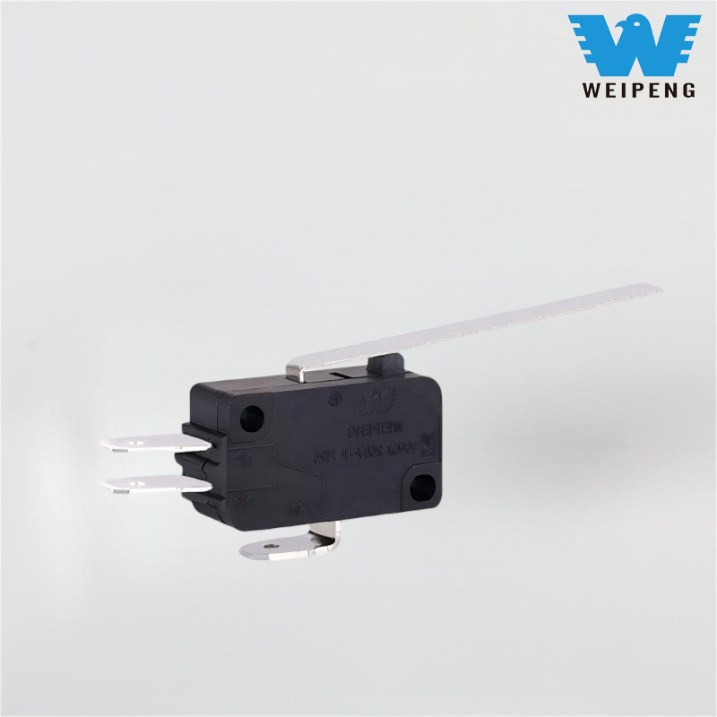 Microinterruptor de reinicio automático de juguete eléctrico de mango largo