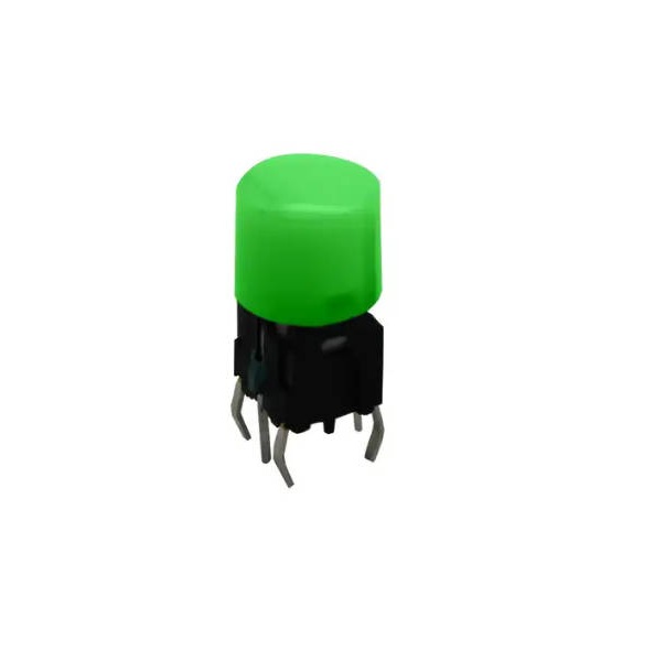 Mini interruptor táctil superbrillante LED momentáneo