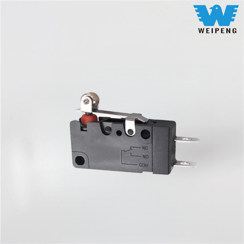 Microinterruptor impermeable de control automático de rodillo normalmente abierto