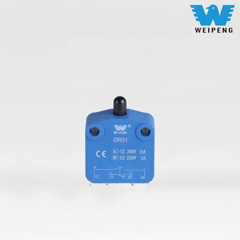 Botón de columna de enchufe Botón Micro Switch