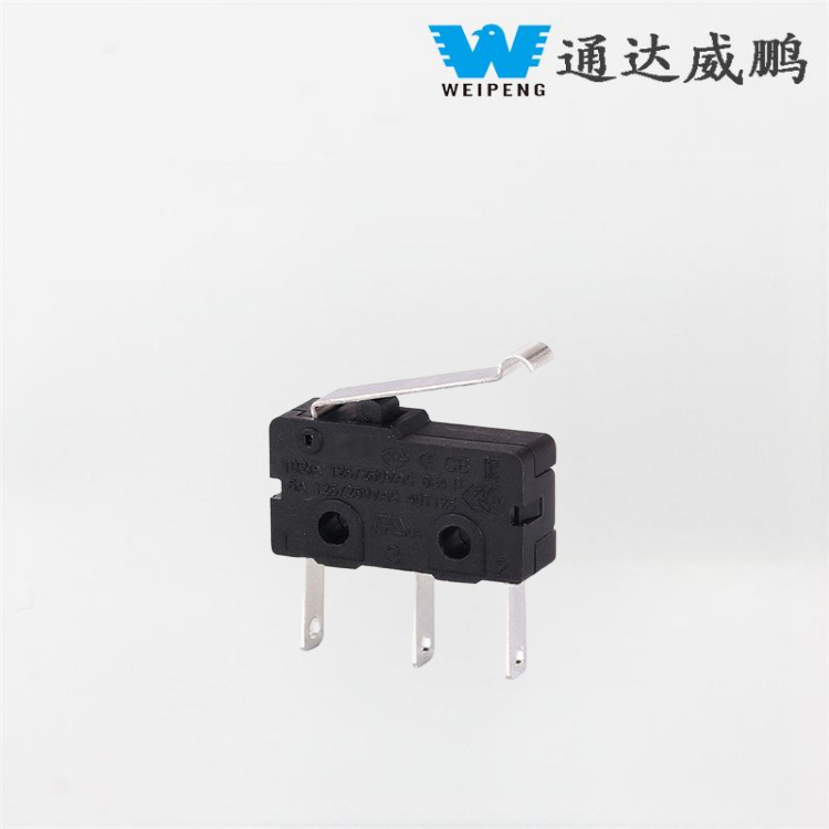 Pequeño interruptor tripolar a prueba de polvo