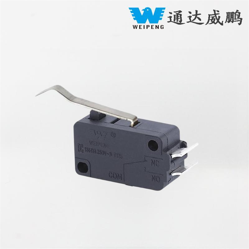 Suministro de pequeños microinterruptores para electrodomésticos.