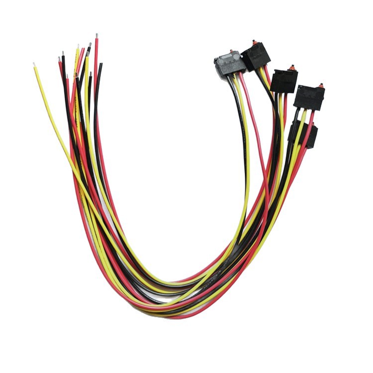 Microinterruptor impermeable para pistola de carga con cable de tres puntas