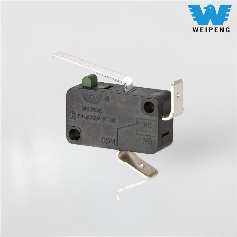 Microinterruptor personalizado de los pequeños electrodomésticos de los estantes de sequía de la ropa de las estufas de Weipeng