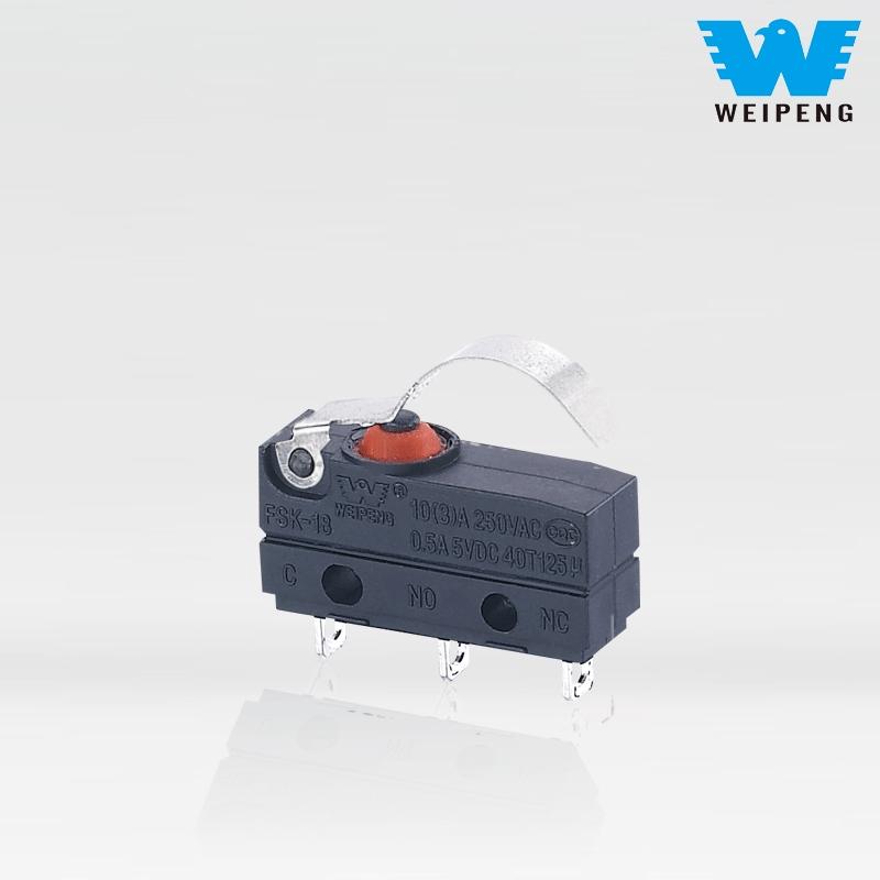 Microinterruptor Weipeng IP67 resistente al agua y al polvo